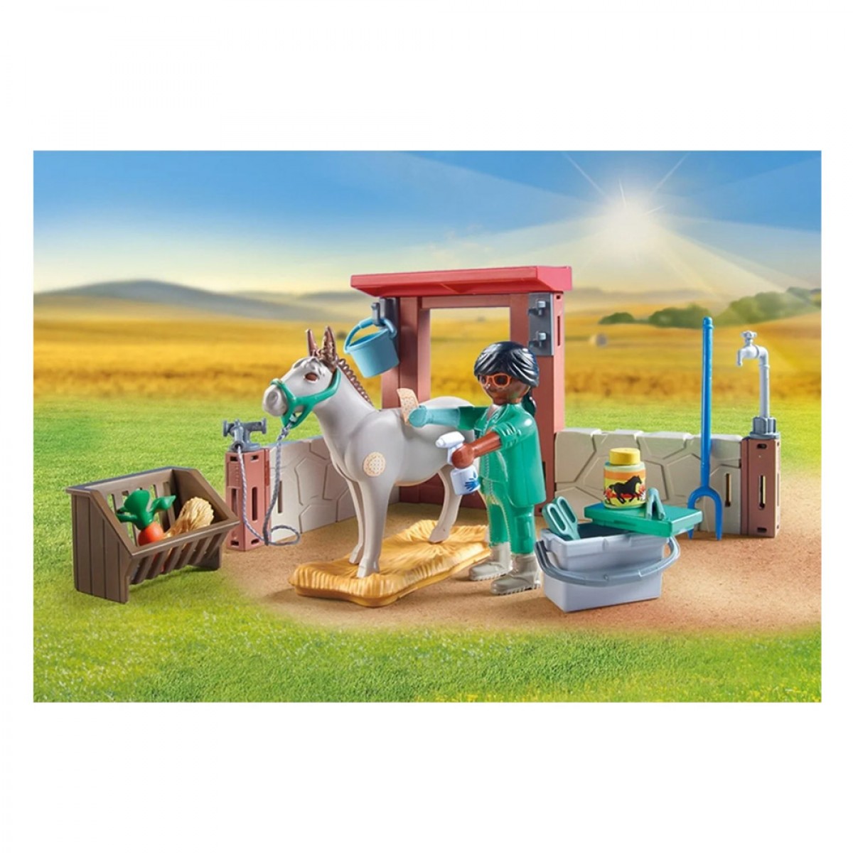 PLAYMOBIL STARTER PACK  ΦΡΟΝΤΙΖΟΝΤΑΣ ΤΑ ΓΑΙΔΟΥΡΑΚΙΑ 71471 PLAYMOBIL STARTER PACK  ΦΡΟΝΤΙΖΟΝΤΑΣ ΤΑ ΓΑΙΔΟΥΡΑΚΙΑ 71471