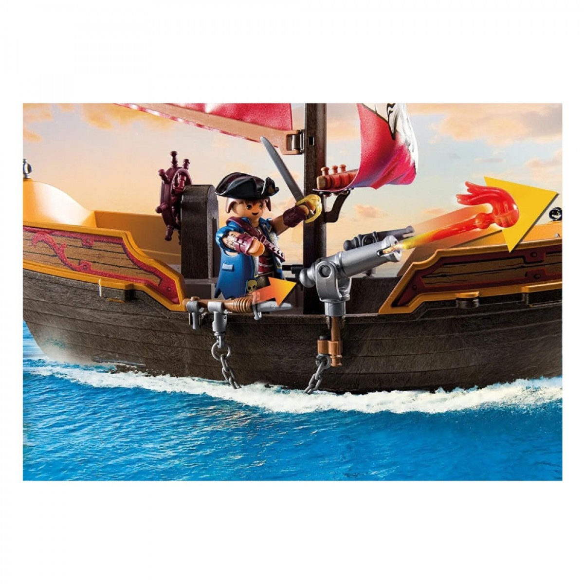 PLAYMOBIL ΠΕΙΡΑΤΙΚΗ ΓΑΛΕΡΑ ΒΑΣΙΛΙΑΣ ΠΕΙΡΑΤΩΝ 71418 PLAYMOBIL ΠΕΙΡΑΤΙΚΗ ΓΑΛΕΡΑ ΒΑΣΙΛΙΑΣ ΠΕΙΡΑΤΩΝ 71418