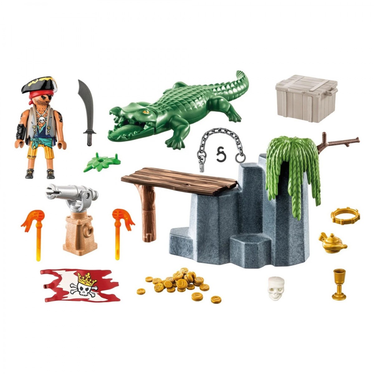PLAYMOBIL STARTER PACK ΠΕΙΡΑΤΗΣ ΜΕ ΑΛΙΓΑΤΟΡΑ 71473 PLAYMOBIL STARTER PACK ΠΕΙΡΑΤΗΣ ΜΕ ΑΛΙΓΑΤΟΡΑ 71473