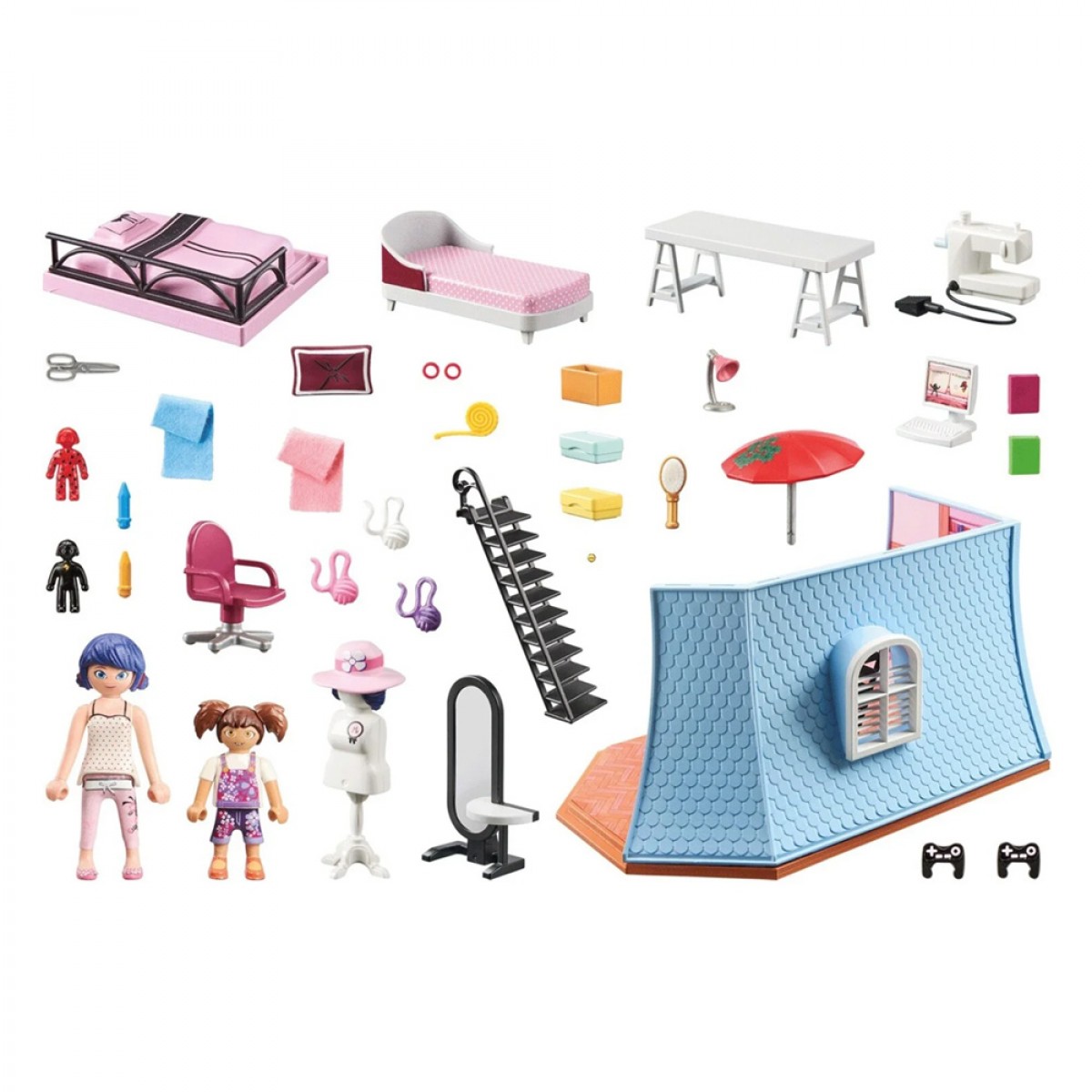 PLAYMOBIL MIRACULOUS: ΤΟ ΔΩΜΑΤΙΟ ΤΗΣ MARINETTE 1334