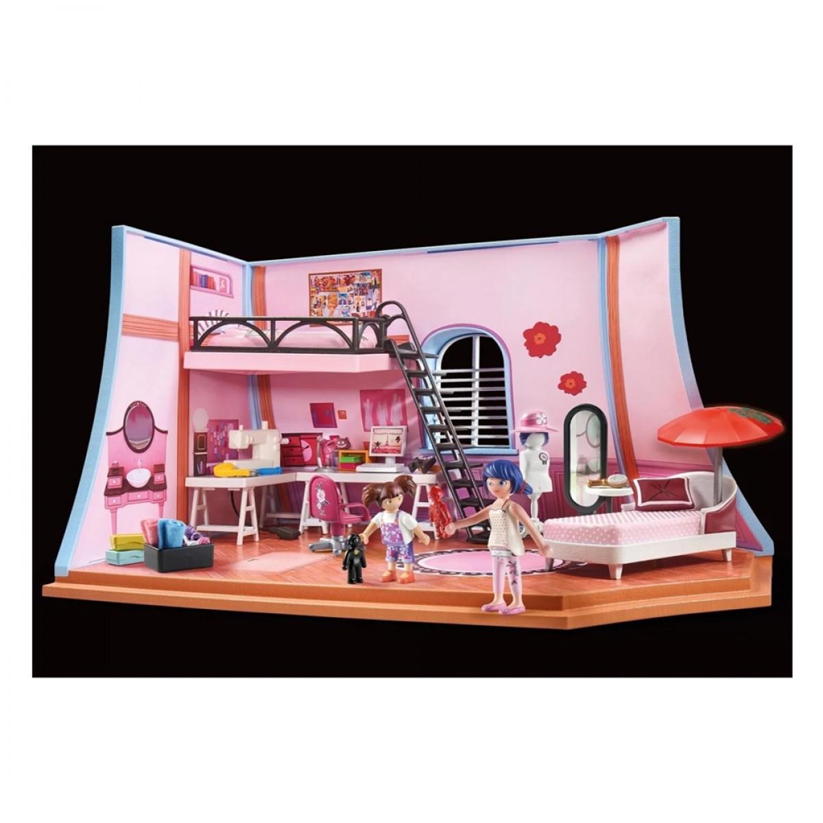 PLAYMOBIL MIRACULOUS: ΤΟ ΔΩΜΑΤΙΟ ΤΗΣ MARINETTE 1334