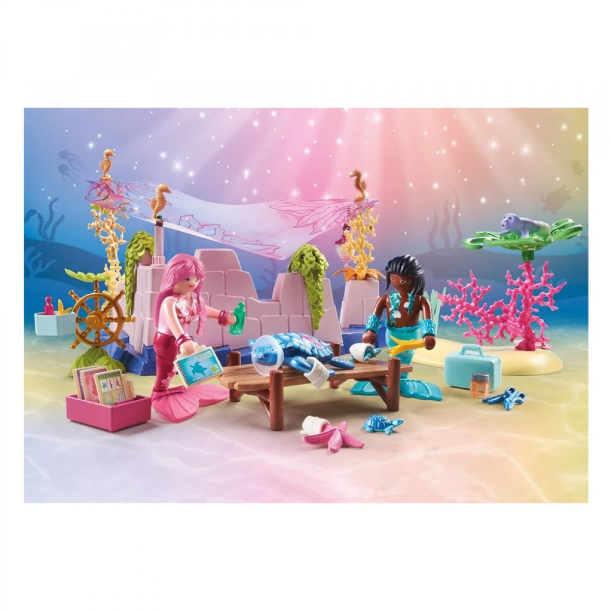 PLAYMOBIL ΚΕΝΤΡΟ ΠΕΡΙΘΑΛΨΗΣ ΥΠΟΘΑΛΛΑΣΙΩΝ ΖΩΩΝ 71499 PLAYMOBIL ΚΕΝΤΡΟ ΠΕΡΙΘΑΛΨΗΣ ΥΠΟΘΑΛΛΑΣΙΩΝ ΖΩΩΝ 71499