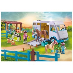 PLAYMOBIL ΜΑΘΗΜΑΤΑ ΙΠΠΑΣΙΑΣ ΟΧΗΜΑ ΜΕΤΑΦΟΡΑΣ ΑΛΟΓΩΝ 71493 PLAYMOBIL ΜΑΘΗΜΑΤΑ ΙΠΠΑΣΙΑΣ ΟΧΗΜΑ ΜΕΤΑΦΟΡΑΣ ΑΛΟΓΩΝ 71493