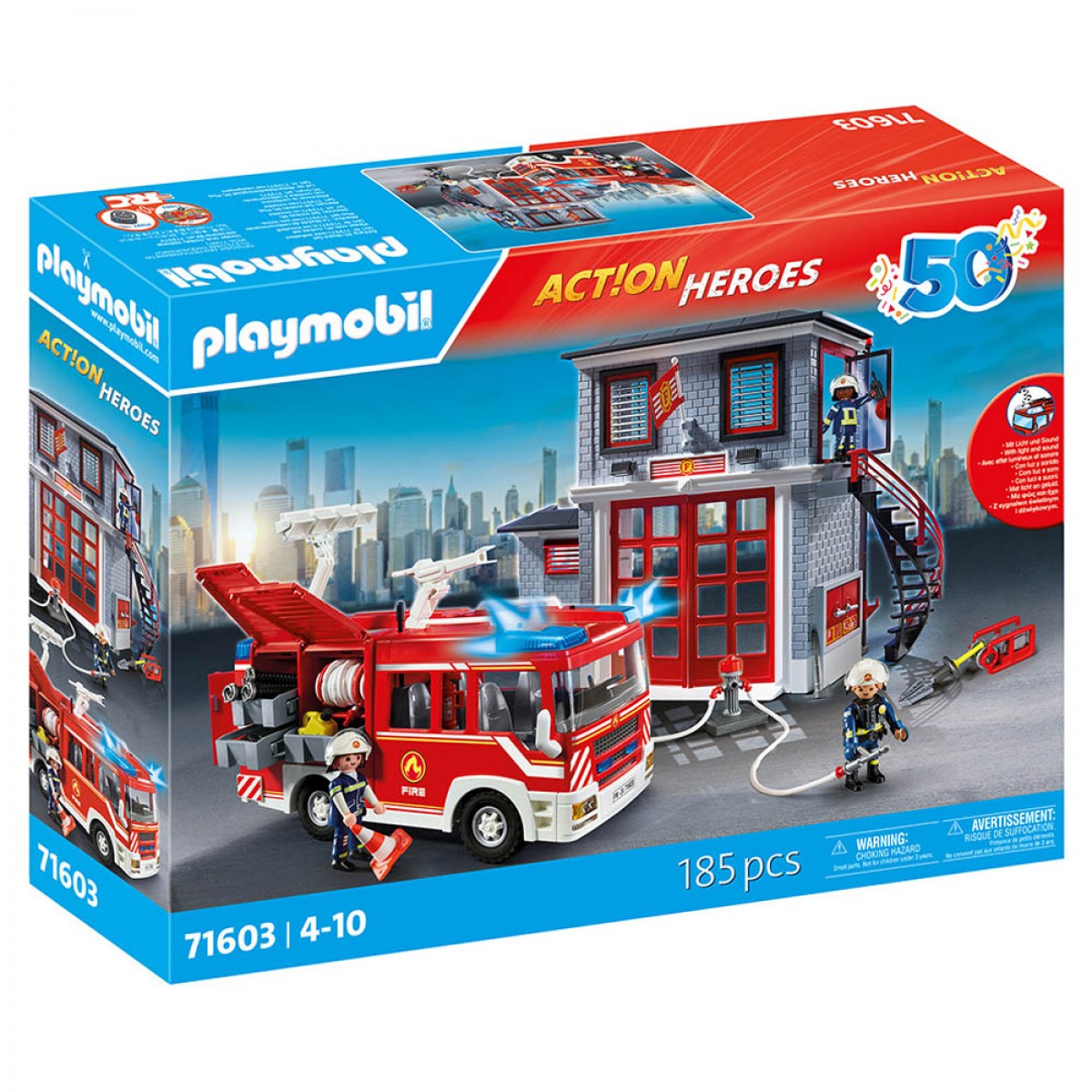 PLAYMOBIL ΑΡΧΗΓΕΙΟ ΚΑΙ ΟΧΗΜΑ ΠΥΡΟΣΒΕΣΤΙΚΗΣ 71603 PLAYMOBIL ΑΡΧΗΓΕΙΟ ΚΑΙ ΟΧΗΜΑ ΠΥΡΟΣΒΕΣΤΙΚΗΣ 71603