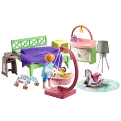 PLAYMOBIL ΜΟΝΤΕΡΝΟ ΥΠΝΟΔΩΜΑΤΙΟ ΜΕ ΚΟΥΝΙΑ 71609