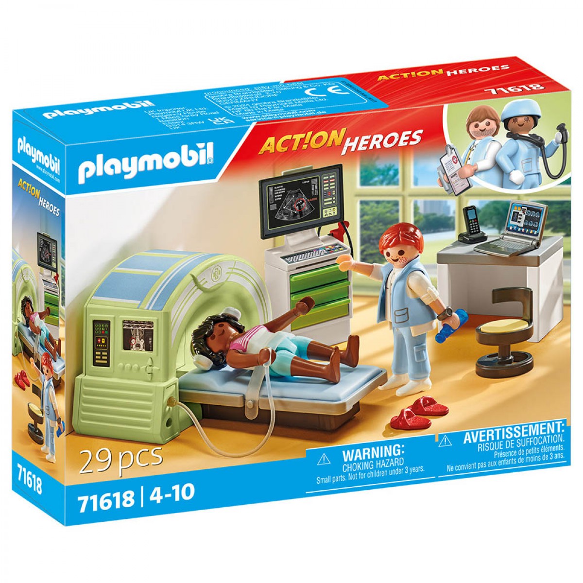 PLAYMOBIL ΔΩΜΑΤΙΟ ΜΑΓΝΗΤΙΚΗΣ ΤΟΜΟΓΡΑΦΙΑΣ 71618 PLAYMOBIL ΔΩΜΑΤΙΟ ΜΑΓΝΗΤΙΚΗΣ ΤΟΜΟΓΡΑΦΙΑΣ 71618