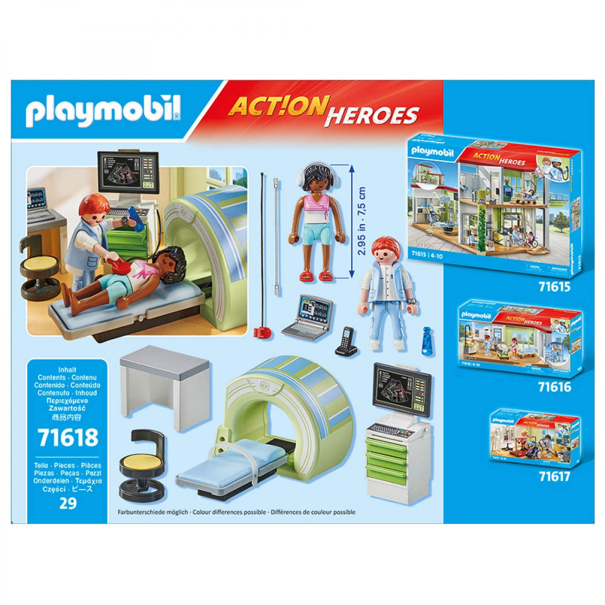 PLAYMOBIL ΔΩΜΑΤΙΟ ΜΑΓΝΗΤΙΚΗΣ ΤΟΜΟΓΡΑΦΙΑΣ 71618 PLAYMOBIL ΔΩΜΑΤΙΟ ΜΑΓΝΗΤΙΚΗΣ ΤΟΜΟΓΡΑΦΙΑΣ 71618