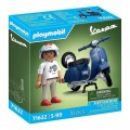 PLAYMOBIL ΝΕΑΡΟΣ ΜΕ VESPA 71622 PLAYMOBIL ΝΕΑΡΟΣ ΜΕ VESPA 71622