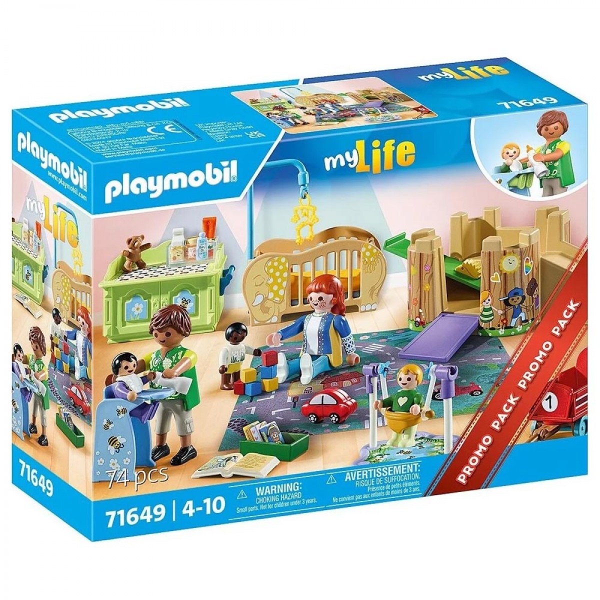 PLAYMOBIL ΚΕΝΤΡΟ ΔΗΜΙΟΥΡΓΙΚΗΣ ΑΠΑΣΧΟΛΗΣΗΣ ΝΗΠΙΩΝ 71649