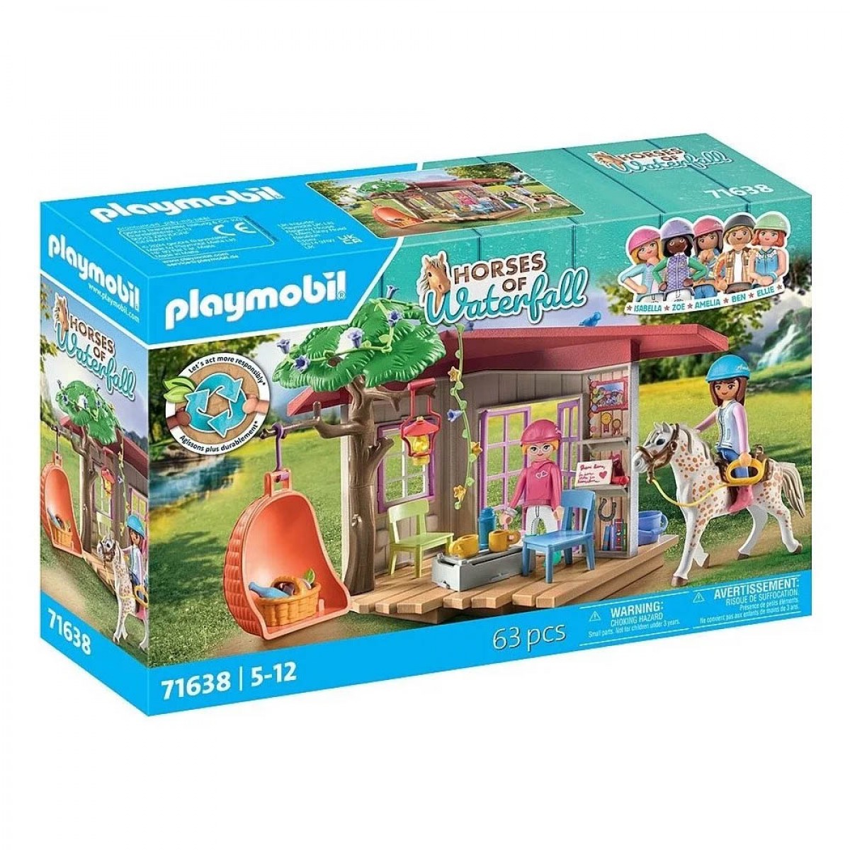 PLAYMOBIL CLUBHOUSE ΙΠΠΑΣΙΑΣ 71638