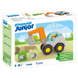 PLAYMOBIL JUNIOR ΦΟΡΤΩΤΗΣ ΕΚΣΚΑΦΕΑΣ 71684