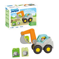 PLAYMOBIL JUNIOR ΦΟΡΤΩΤΗΣ ΕΚΣΚΑΦΕΑΣ 71684