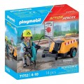PLAYMOBIL ΕΡΓΑΤΗΣ ΜΕ ΚΟΜΠΡΕΣΕΡ  71752 PLAYMOBIL ΕΡΓΑΤΗΣ ΜΕ ΚΟΜΠΡΕΣΕΡ  71752