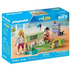 PLAYMOBIL STARTER PACK ΠΑΙΖΟΝΤΑΣ ΜΕ ΚΟΥΝΕΛΑΚΙΑ 71753