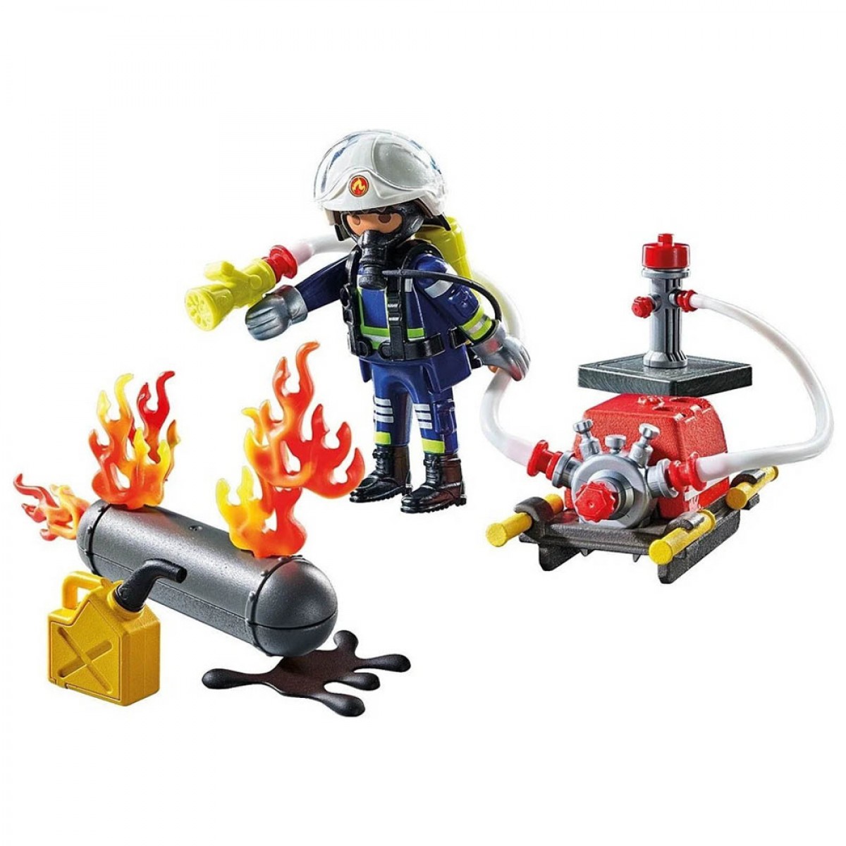PLAYMOBIL ΠΥΡΟΣΒΕΣΤΗΣ ΜΕ ΑΝΤΛΙΑ ΝΕΡΟΥ 71826 PLAYMOBIL ΠΥΡΟΣΒΕΣΤΗΣ ΜΕ ΑΝΤΛΙΑ ΝΕΡΟΥ 71826