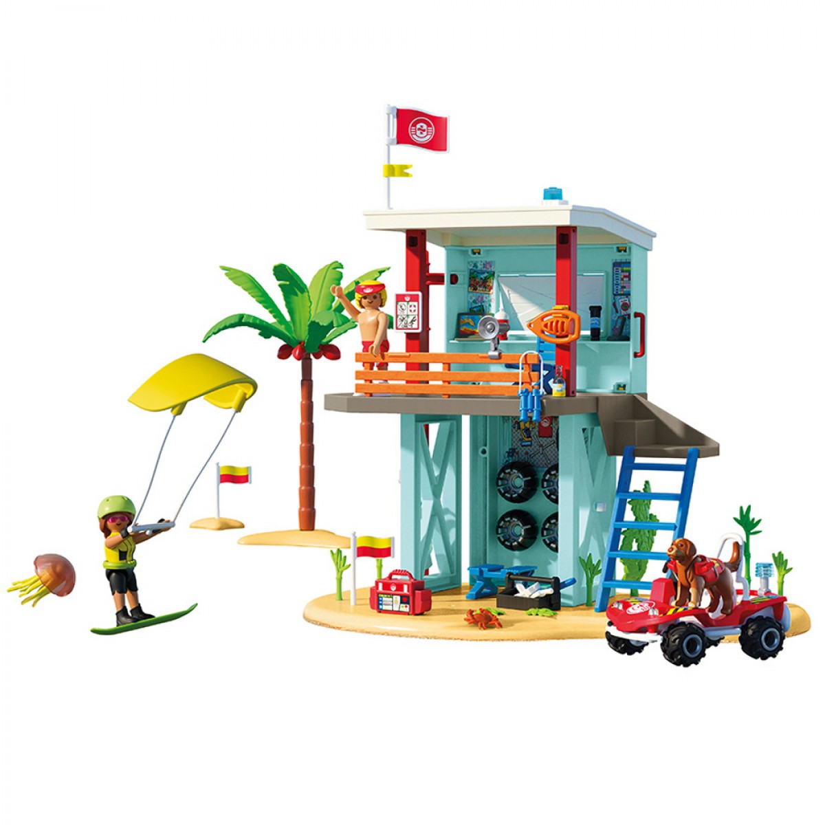 PLAYMOBIL ΠΥΡΓΟΣ ΝΑΥΑΓΟΣΩΣΤΗ ΚΑΙ ΟΧΗΜΑ ΠΑΡΑΛΙΑΣ 71903