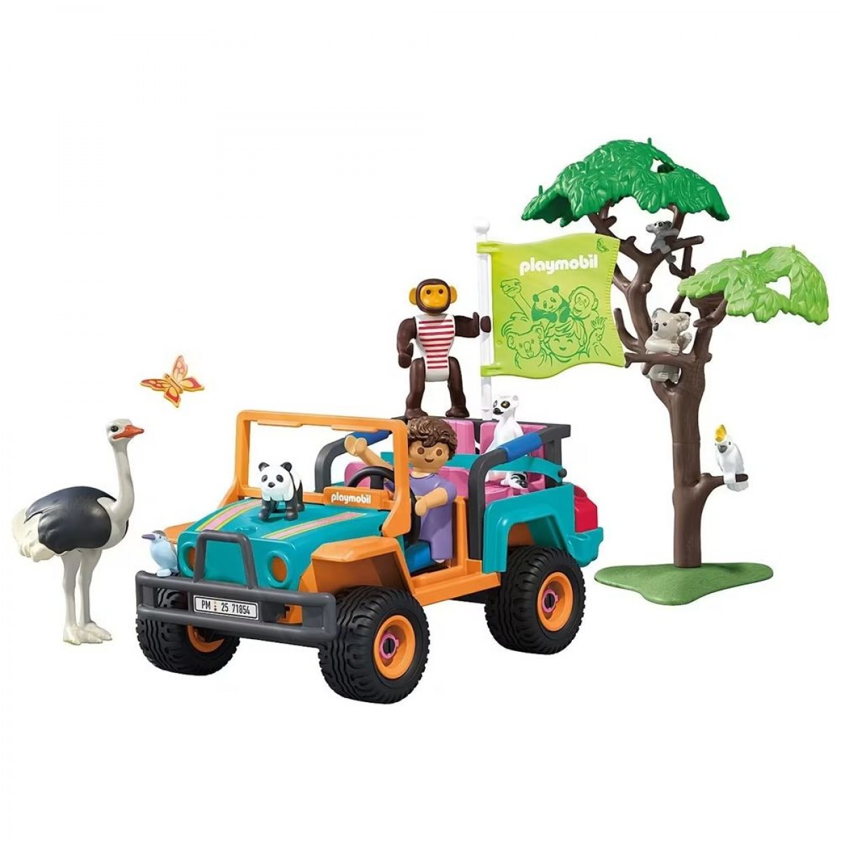 PLAYMOBIL PB ANIMALS & FRIENDS :ΟΧΗΜΑ 4Χ4 ΝΟ 71854