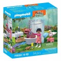 PLAYMOBIL ANIMALS & FRIENDS :ΩΡΑ ΓΙΑ ΜΠΑΝΙΟ 71950
