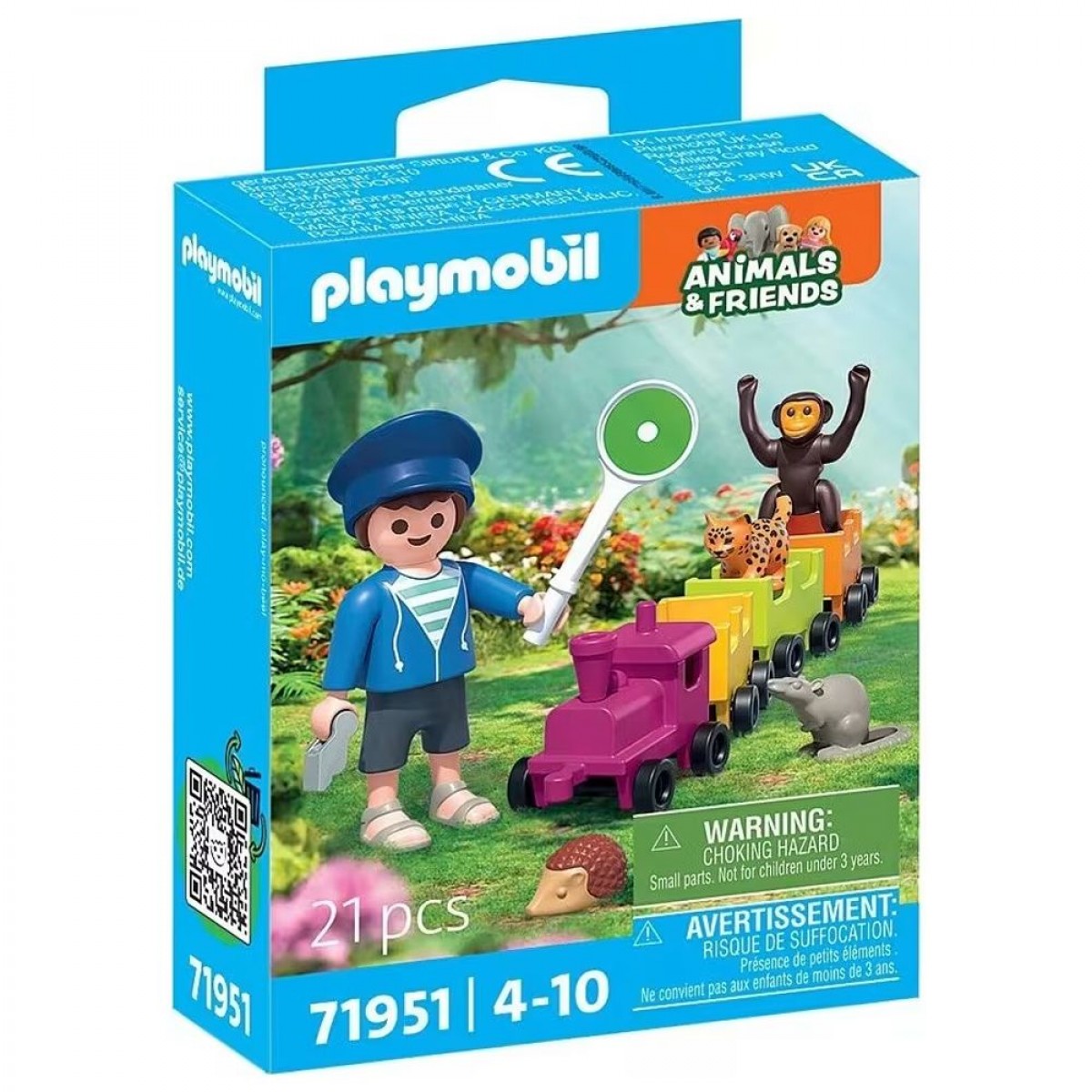 PLAYMOBIL ANIMALS & FRIENDS ΒΟΛΤΑ ΜΕ ΤΡΕΝΑΚΙ 71951