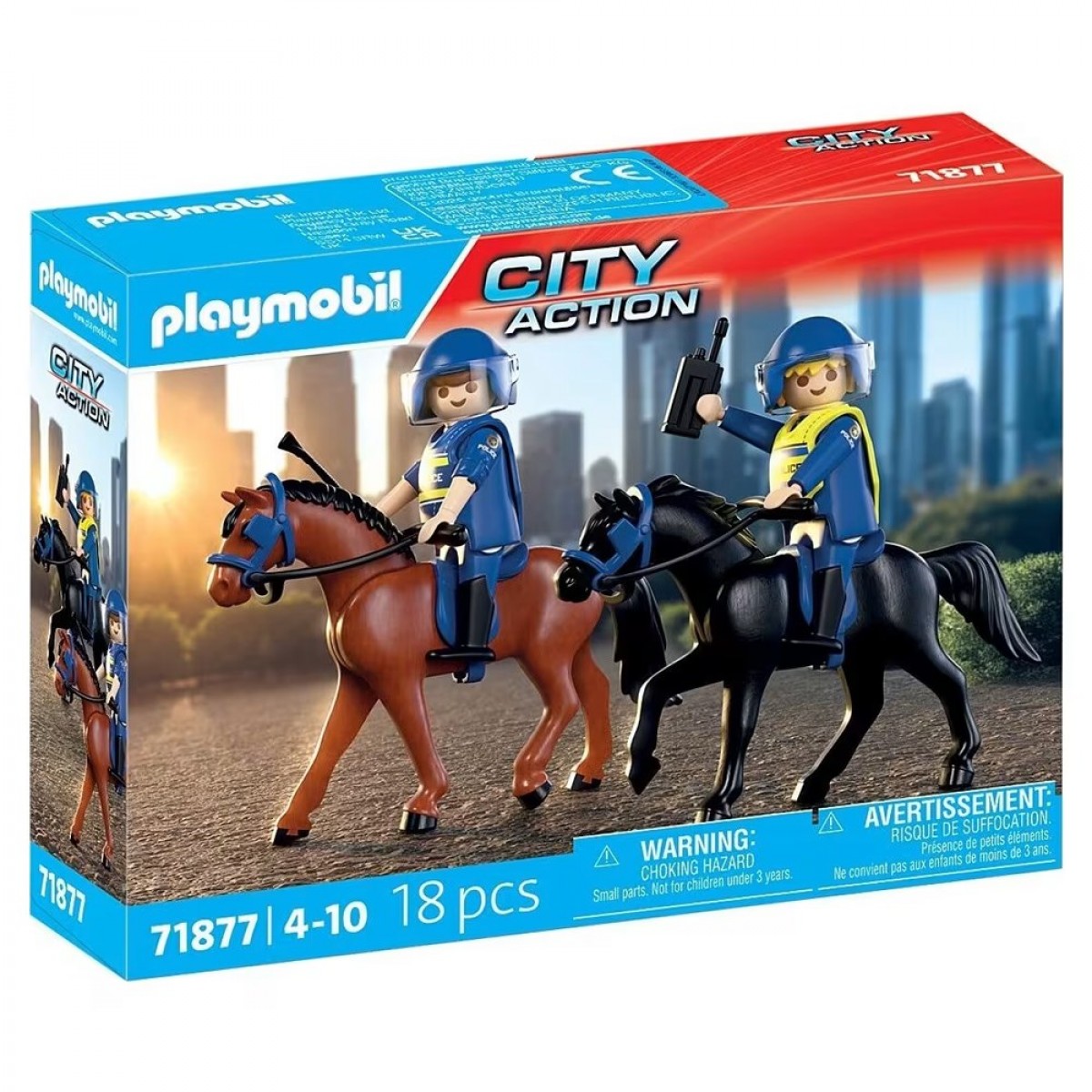 PLAYMOBIL ΙΠΠΙΚΟ ΣΩΜΑ ΑΣΤΥΝΟΜΙΑΣ 71877