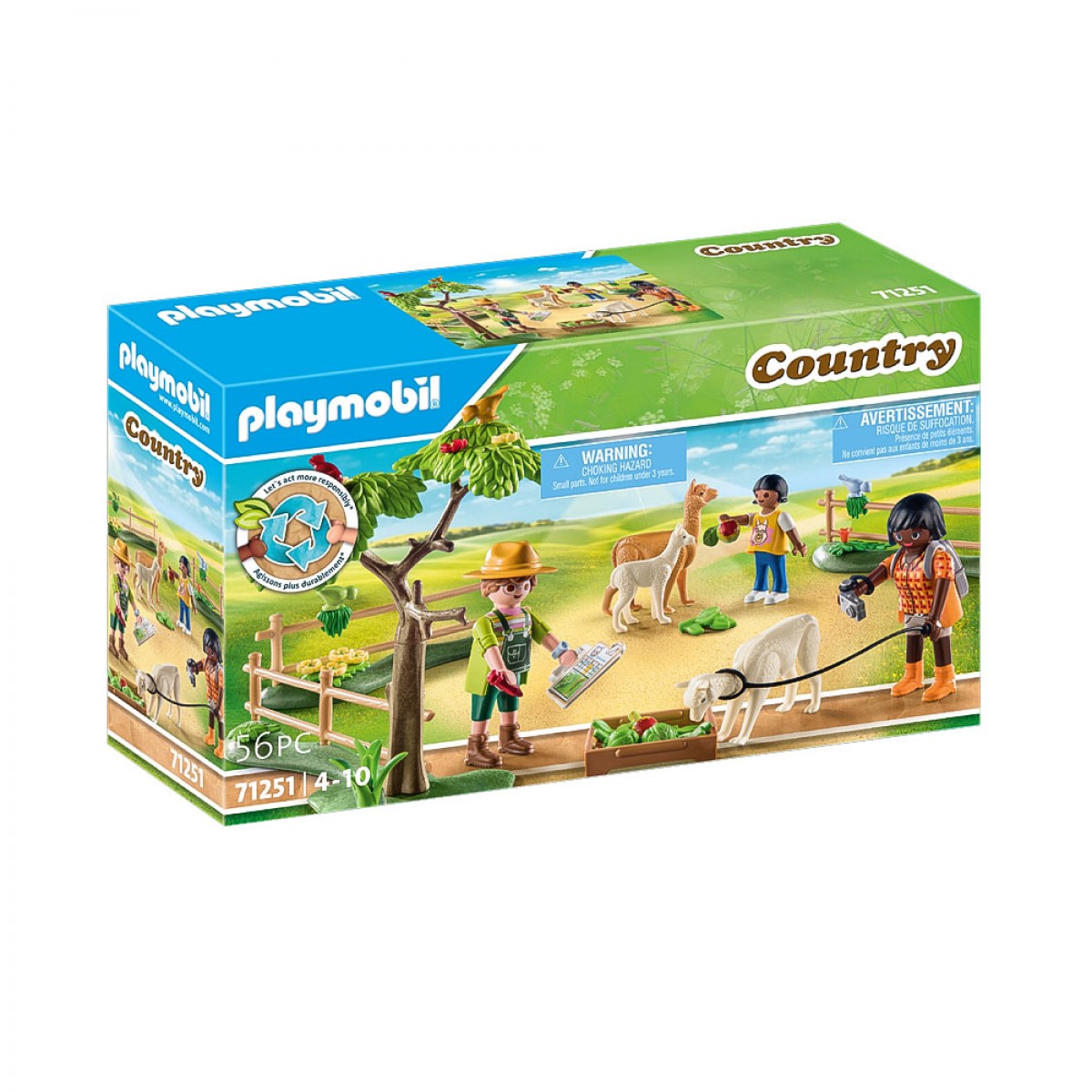 PLAYMOBIL ΒΟΛΤΑ ΣΤΗΝ ΕΞΟΧΗ ΜΕ ΤΑ ΑΛΠΑΚΑ 71251 PLAYMOBIL ΒΟΛΤΑ ΣΤΗΝ ΕΞΟΧΗ ΜΕ ΤΑ ΑΛΠΑΚΑ 71251