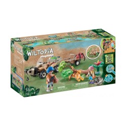 PLAYMOBIL ΦΡΟΝΤΙΣΤΕΣ ΖΩΩΝ  ΜΕ ΕΞΕΡΕΥΝΗΤΙΚΟ ΟΧΗΜΑ 71011