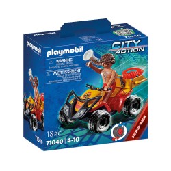 PLAYMOBIL ΝΑΥΑΓΟΣΩΣΤΗΣ ΜΕ ΓΟΥΡΟΥΝΑ 4Χ4  71040 PLAYMOBIL ΝΑΥΑΓΟΣΩΣΤΗΣ ΜΕ ΓΟΥΡΟΥΝΑ 4Χ4  71040