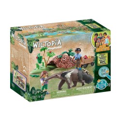 PLAYMOBIL ΠΑΙΔΙΑ ΦΡΟΝΤΙΣΤΕΣ ΖΩΩΝ ΜΕ ΜΥΡΜΗΓΚΟΦΑΓΟ 71012