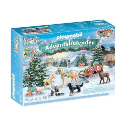 PLAYMOBIL ΧΡΙΣΤΟΥΓΕΝΝΙΑΤΙΚΟ ΗΜΕΡΟΛΟΓΙΟ ΒΟΛΤΑ ΜΕ ΤΟ ΕΛΚΗΘΡΟ 71345