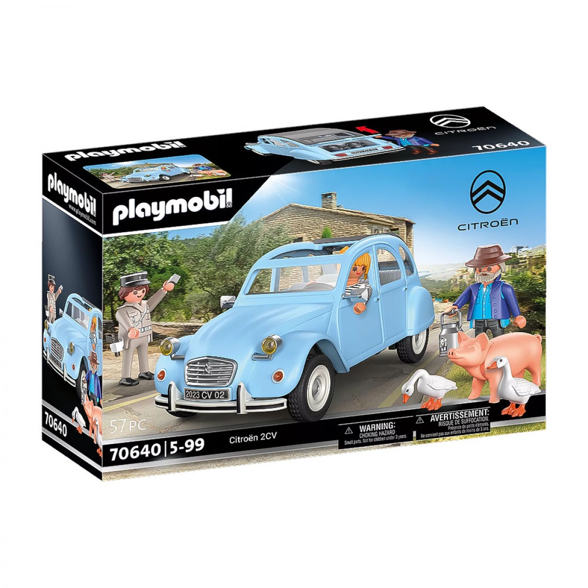 PLAYMOBIL CITROEN 2CV 70640 PLAYMOBIL CITROEN 2CV 70640