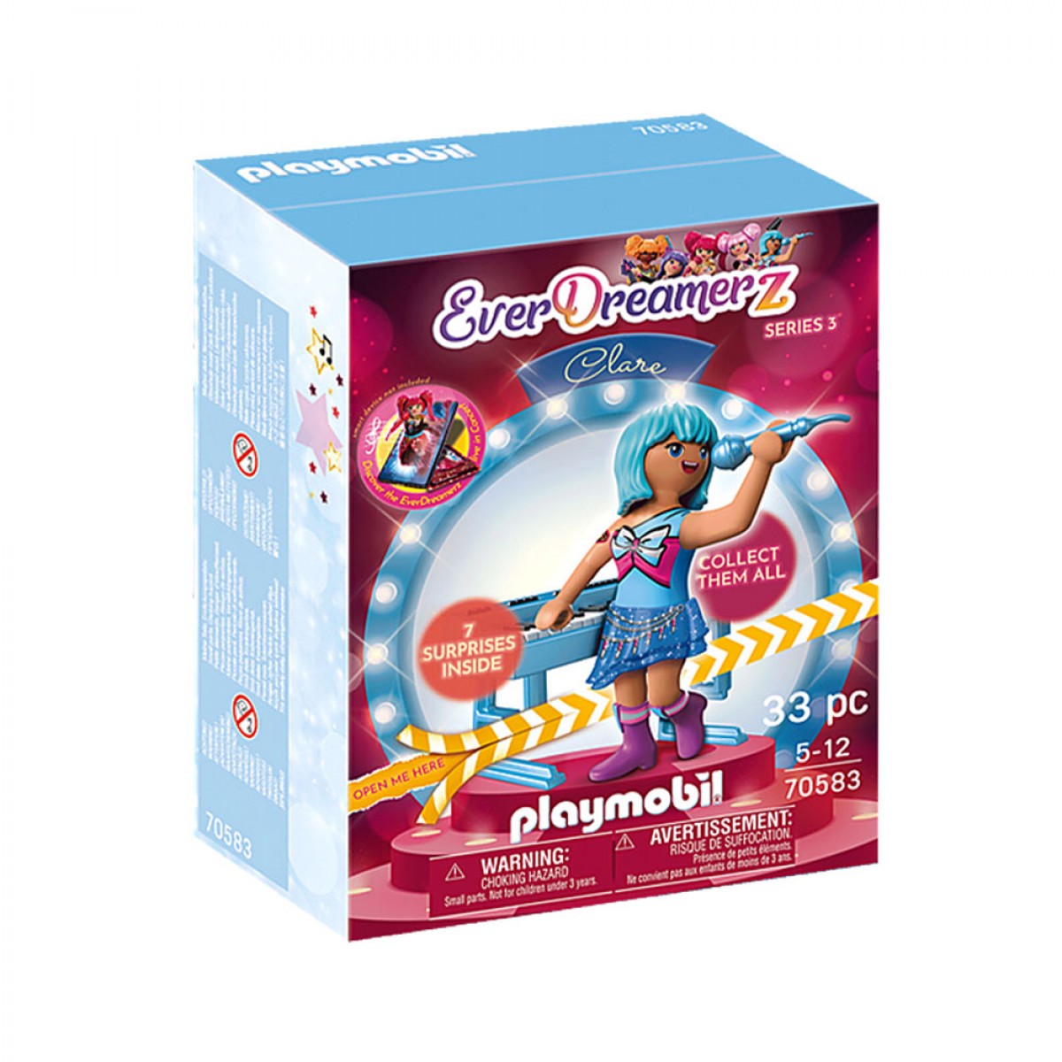 PLAYMOBIL CLARE - MUSIC WORLD 70583 PLAYMOBIL CLARE - MUSIC WORLD 70583