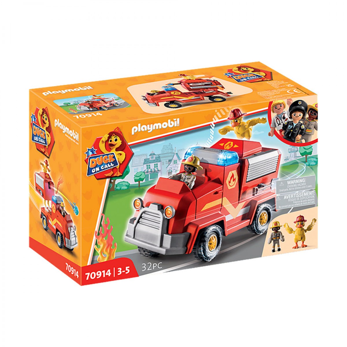 PLAYMOBIL DUCK ON CALL- ΟΧΗΜΑ ΠΥΡΟΣΒΕΣΤΙΚΗΣ / ΚΑΝΟΝΙ ΝΕΡΟΥ 70914 PLAYMOBIL DUCK ON CALL- ΟΧΗΜΑ ΠΥΡΟΣΒΕΣΤΙΚΗΣ / ΚΑΝΟΝΙ ΝΕΡΟΥ 70914