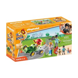 PLAYMOBIL DUCK ON CALL- ΕΠΙΧΕΙΡΗΣΗ ΔΙΑΣΩΣΤΗ/ΔΙΑΣΩΣΩ ΣΤΑ GO-KART 70919