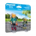 PLAYMOBIL DUOPACK ΠΑΙΚΤΕΣ ROLLEY HOCKEY 71209