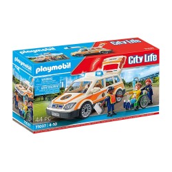 PLAYMOBIL ΟΧΗΜΑ ΠΡΩΤΩΝ ΒΟΗΘΕΙΩΝ ΜΕ ΔΙΑΣΩΣΤΕΣ 71037