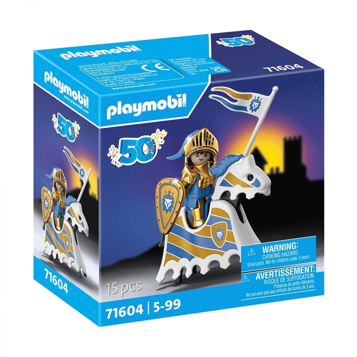 PLAYMOBIL ΧΡΥΣΟΣ ΙΠΠΟΤΗΣ 50 ΧΡΟΝΙΑ 71604