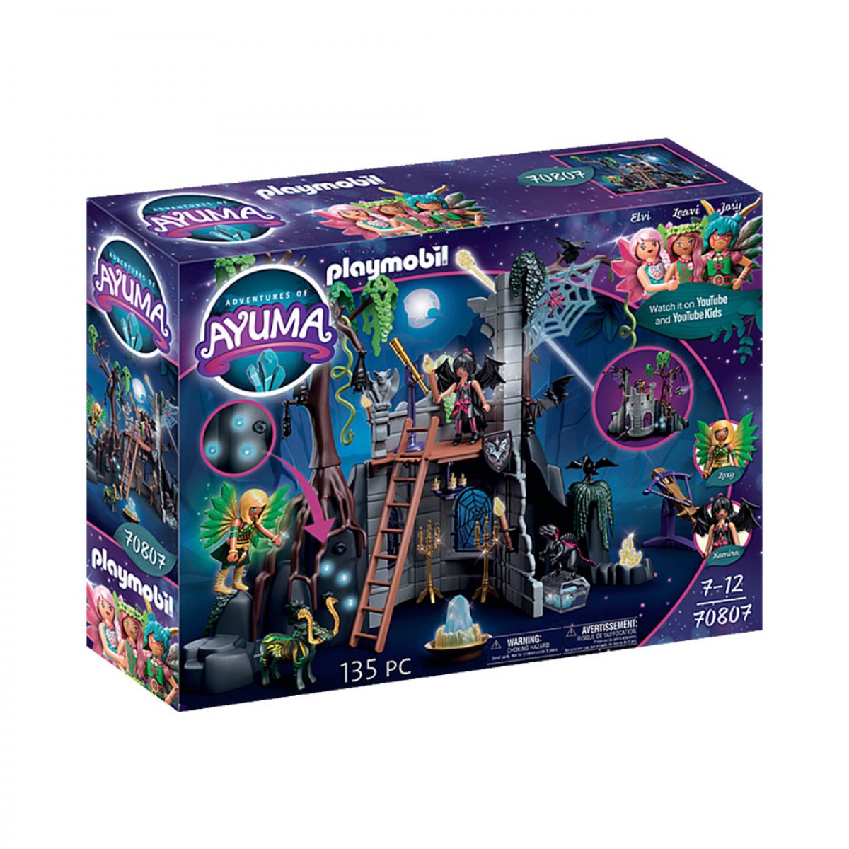 PLAYMOBIL ΣΤΡΑΤΗΓΕΙΟ ΤΩΝ BAD FAIRIES 70807