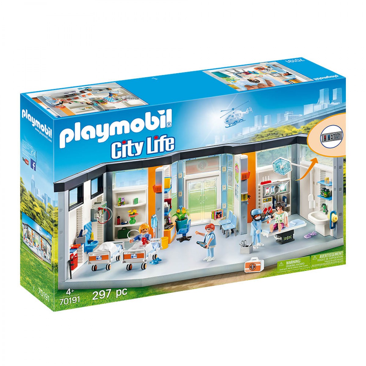 PLAYMOBIL ΚΕΝΤΡΟ ΥΓΕΙΑΣ 70191 PLAYMOBIL ΚΕΝΤΡΟ ΥΓΕΙΑΣ 70191