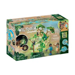 PLAYMOBIL ΦΩΤΙΖΟΜΕΝΟ ΤΡΟΠΙΚΟ ΔΕΝΤΡΟ / ΕΞΕΡΕΥΝΗΤΕΣ 71009