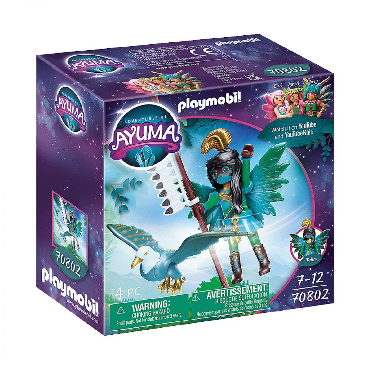 PLAYMOBIL KNIGHT FAIRY ΜΕ ΜΑΓΙΚΟ ΖΩΑΚΙ 70802