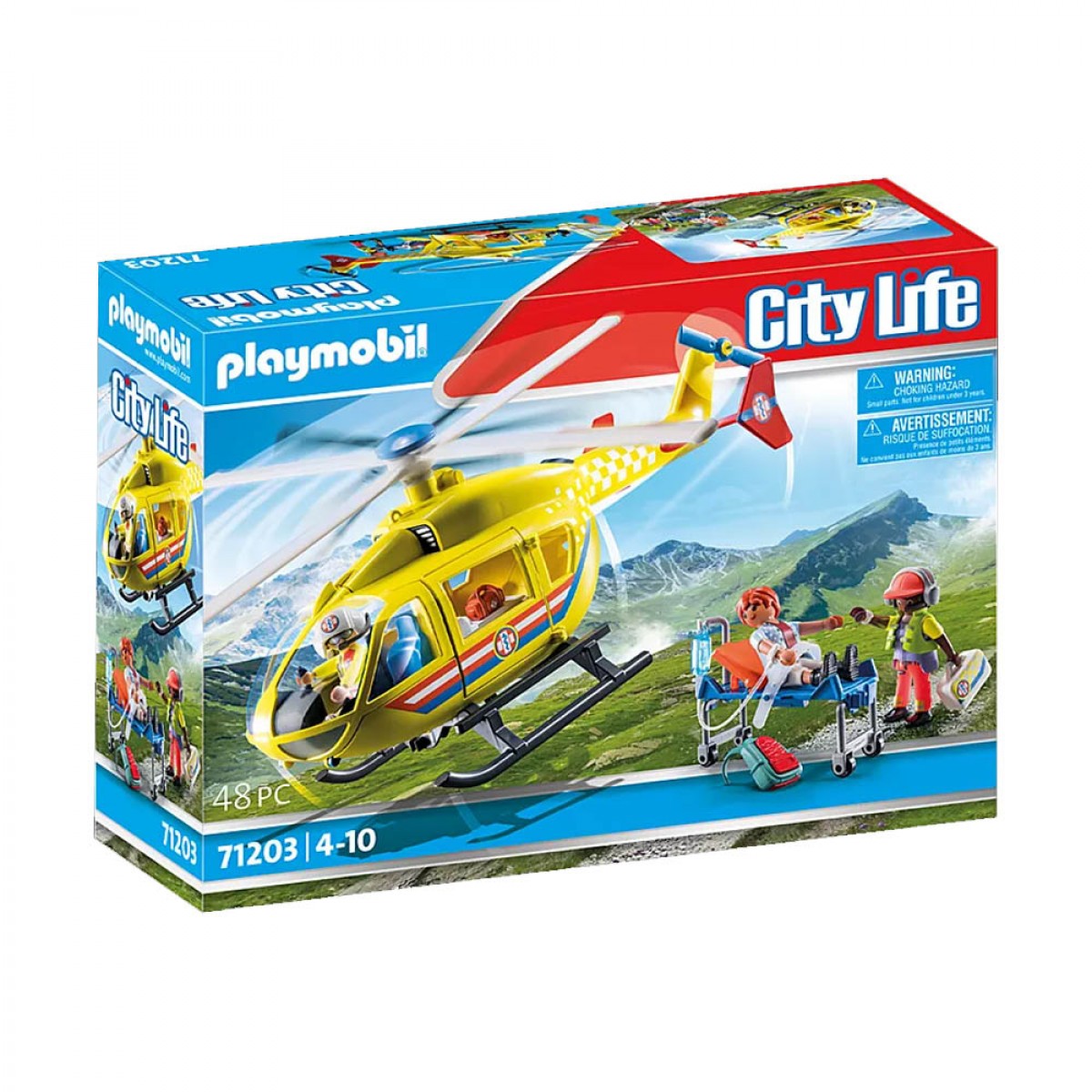 PLAYMOBIL ΕΛΙΚΟΠΤΕΡΟ ΠΡΩΤΩΝ ΒΟΗΘΕΙΩΝ 71203 PLAYMOBIL ΕΛΙΚΟΠΤΕΡΟ ΠΡΩΤΩΝ ΒΟΗΘΕΙΩΝ 71203