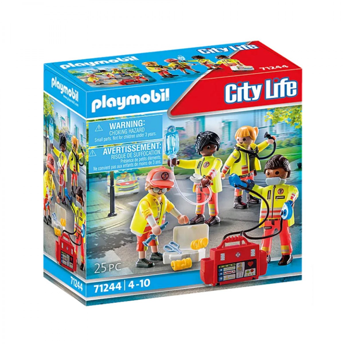 PLAYMOBIL ΟΜΑΔΑ ΔΙΑΣΩΣΗΣ 71244 PLAYMOBIL ΟΜΑΔΑ ΔΙΑΣΩΣΗΣ 71244