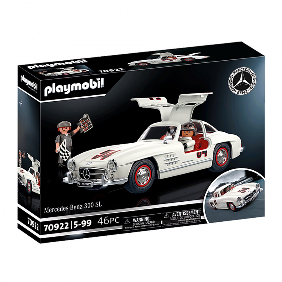 PLAYMOBIL MERCEDE-BENS 300SL 70922 PLAYMOBIL MERCEDE-BENS 300SL 70922