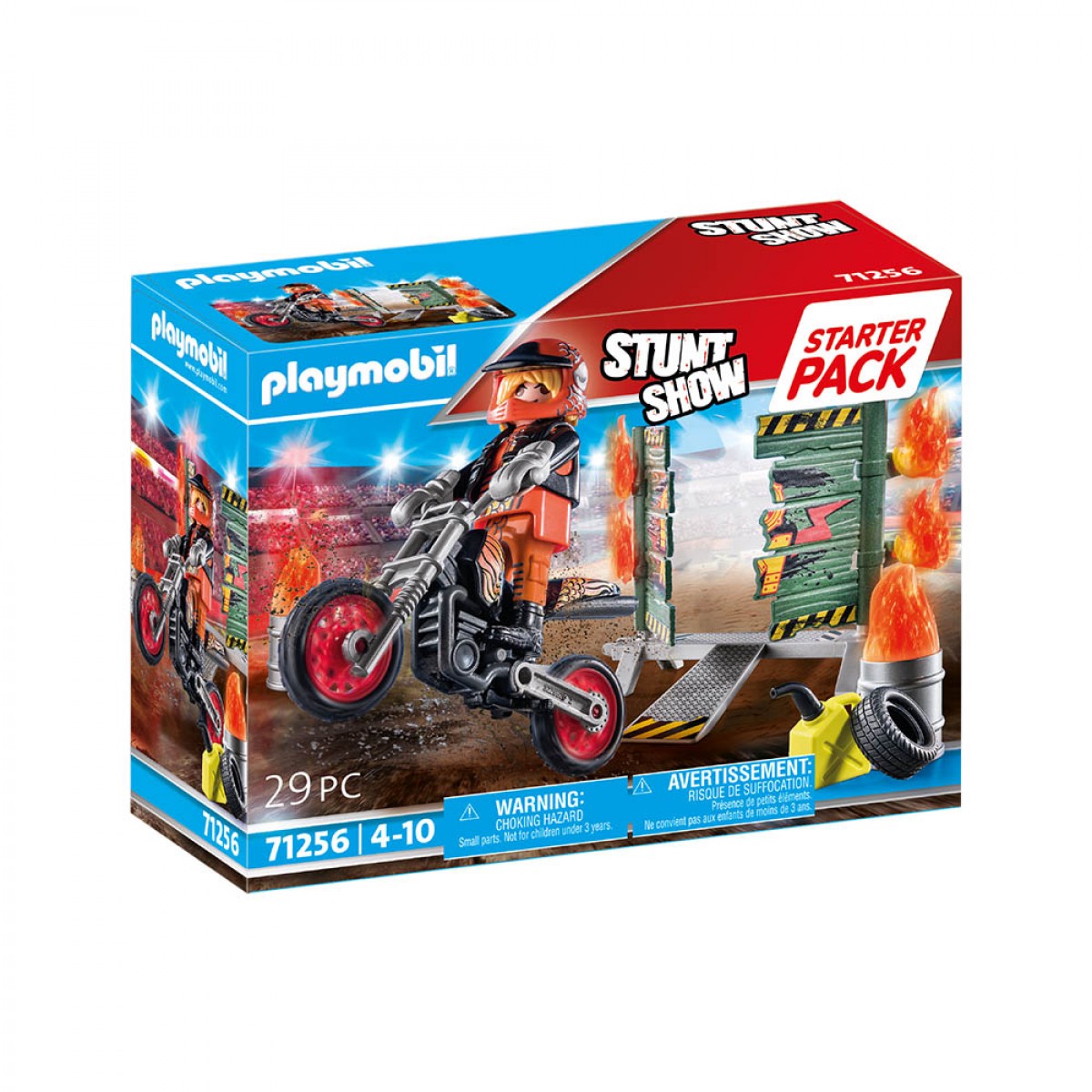 PLAYMOBIL STARTER PACK ΑΚΡΟΒΑΤΙΚΑ ΜΗΧΑΝΗ MOTOCROSS 71256 PLAYMOBIL STARTER PACK ΑΚΡΟΒΑΤΙΚΑ ΜΗΧΑΝΗ MOTOCROSS 71256