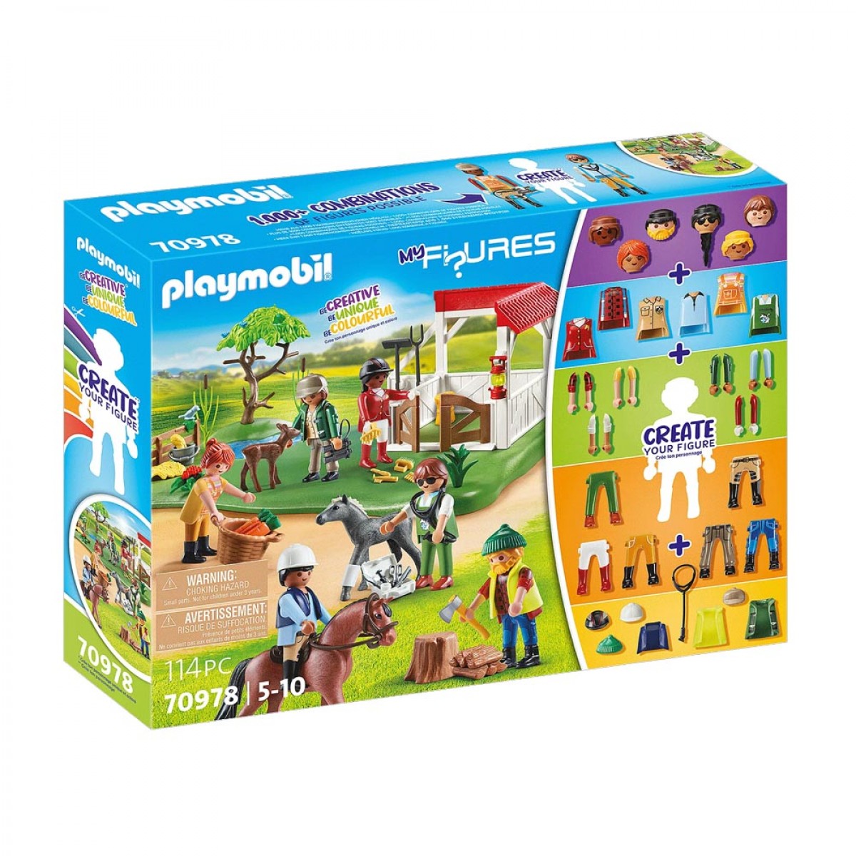 PLAYMOBIL MY FIGURES ΦΑΡΜΑ ΤΩΝ ΠΟΝΥ 70978 PLAYMOBIL MY FIGURES ΦΑΡΜΑ ΤΩΝ ΠΟΝΥ 70978