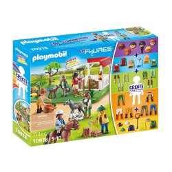 PLAYMOBIL MY FIGURES ΦΑΡΜΑ ΤΩΝ ΠΟΝΥ 70978