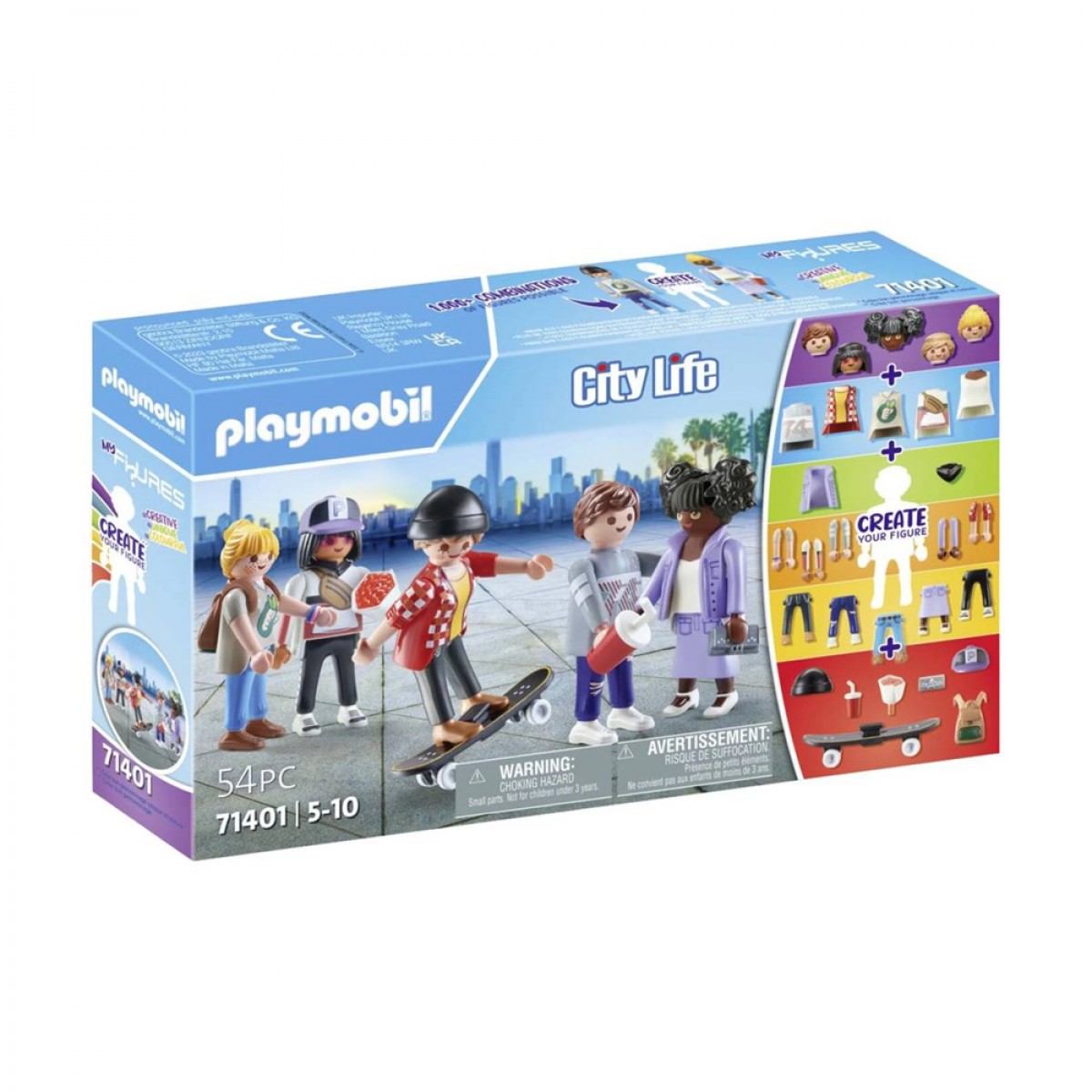 PLAYMOBIL MY FIGURES: ΖΩΗ ΣΤΗΝ ΠΟΛΗ 71401 PLAYMOBIL MY FIGURES: ΖΩΗ ΣΤΗΝ ΠΟΛΗ 71401