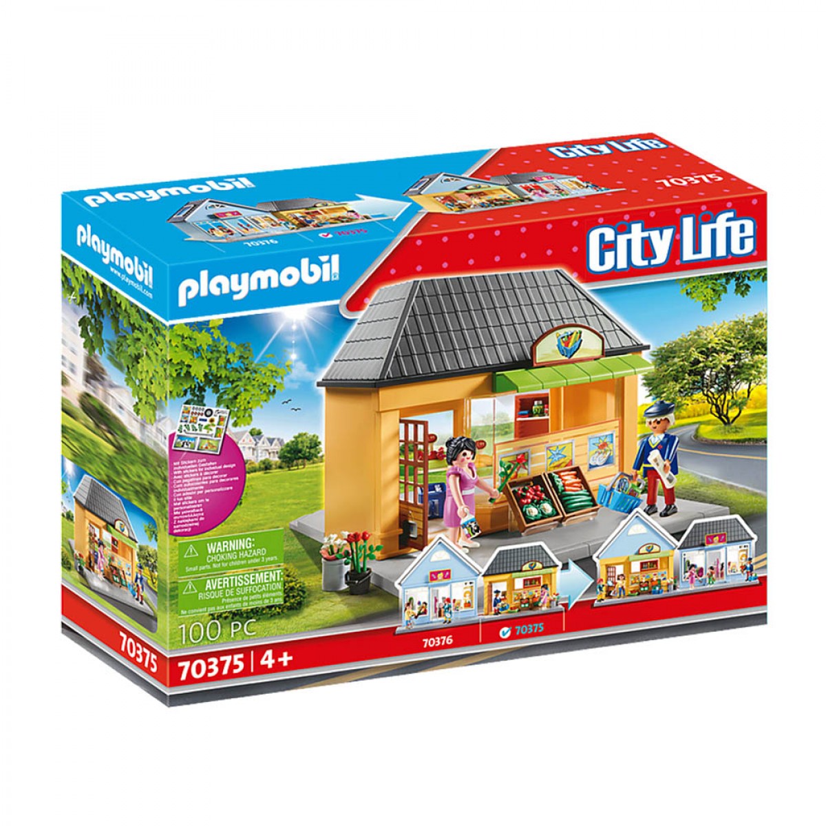 PLAYMOBIL MY PRETTY PLAY-MINI MARKET 70375 PLAYMOBIL MY PRETTY PLAY-MINI MARKET 70375