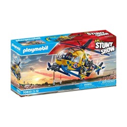 PLAYMOBIL PB AIR STUNT SHOW ΕΛΙΚΟΠΤΕΡΟ & ΚΙΝΗΜΑΤΟΓΡΑΦΙΚΟ ΣΥΝΕΡΓΕΙΟ 70833