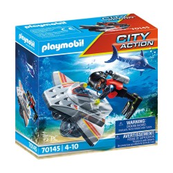 PLAYMOBIL ΕΠΙΧΕΙΡΗΣΗ ΔΙΑΣΩΣΗΣ ΜΕ ΚΑΤΑΔΥΤΙΚΟ SCOOTER 70145 PLAYMOBIL ΕΠΙΧΕΙΡΗΣΗ ΔΙΑΣΩΣΗΣ ΜΕ ΚΑΤΑΔΥΤΙΚΟ SCOOTER 70145